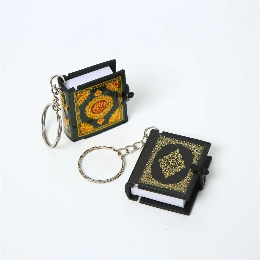 Mini Ark Quran Book Keychain